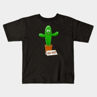 Cactus Plant Chic Boho Gag Kids T-Shirt